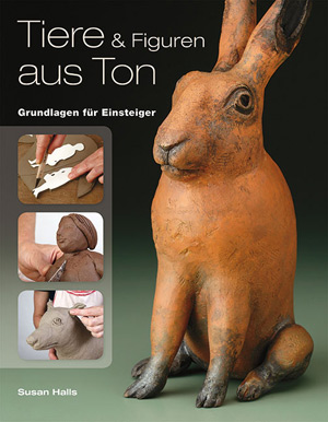 Tiere und Figuren aus Ton.